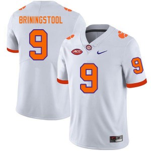 Men's Jake Briningstool White Clemson Tigers #9 Limited College Football Jersey 978234-173