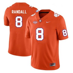 Men's Adam Randall Orange Clemson Tigers #8 Limited College Football Jersey 911994-767
