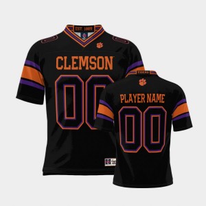 Men's Custom Black Clemson Tigers #00 NIL Pick-A-Player Jersey 459660-388