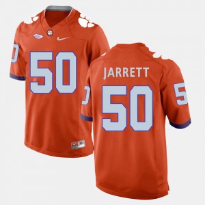 Men's Grady Jarrett Orange Clemson Tigers #50 College Football Jersey 201657-320