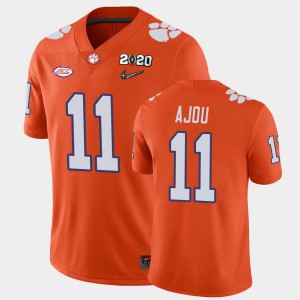 Men's Ajou Ajou Orange Clemson Tigers #11 2020 Playoff Game College Football Jersey 142451-339