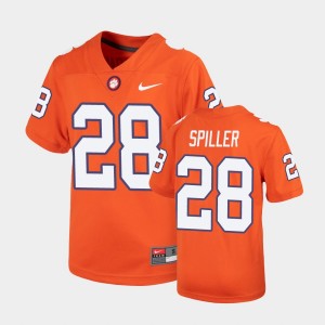 Youth C.J. Spiller Orange Clemson Tigers #28 Replica Untouchable Jersey 598258-624